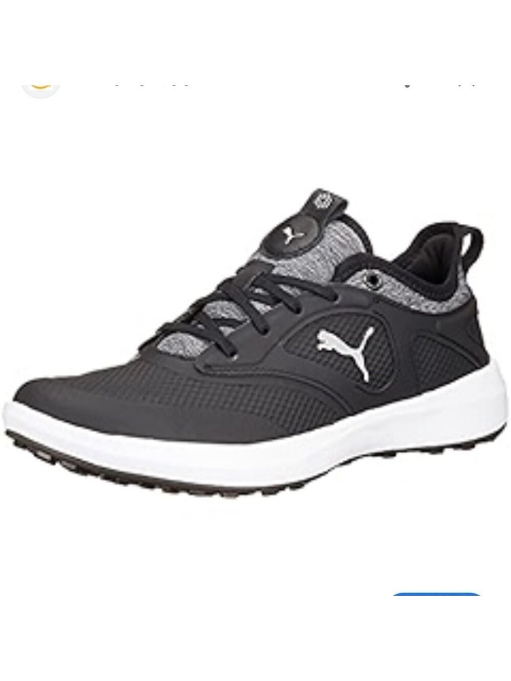 Puma Ignite Malibu Black White Athletic Golf Shoes NWT Size 6